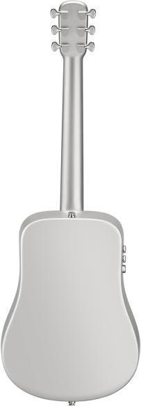 Produktbild Lava Music Gitarre Me Air 36 Zoll Silver mit Kabel (Akustik Gitarre, Airsonic Kohlefaser-Verbundstoff, HPL, Kupfer-Nickel)