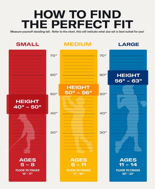 Image du produit Wilson - Kids Profile JGI Complete Set - Yellow - Left Hand (Gaucher)