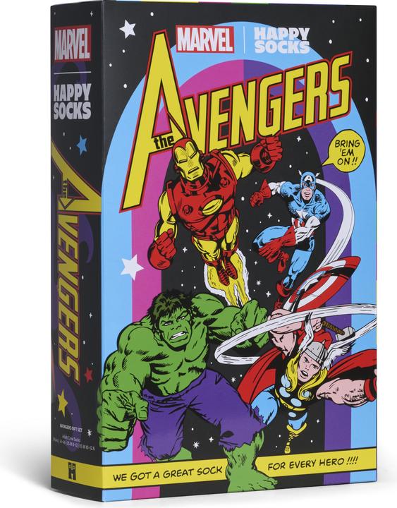 Actual product image Happy Socks Strümpfe MARVEL™ Avengers Socken 6er Pack (pack of 6, 36 - 40)