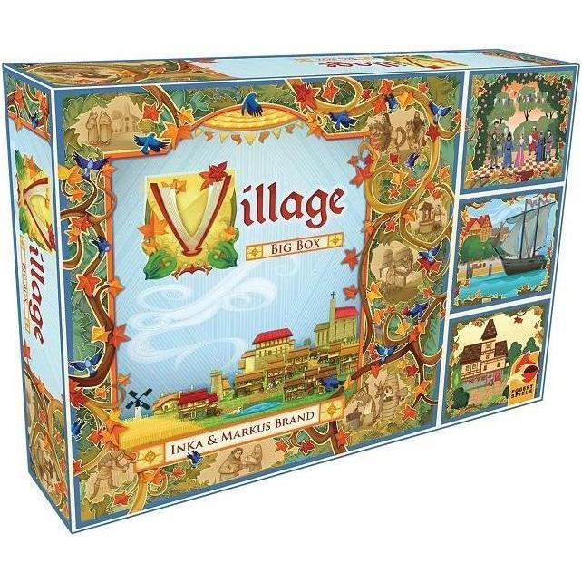 Asmodée Village Big Box, Brettspiel, für 1-5 Spieler, ab 12 Jahren (DE-Ausgabe) (Deutsch)
