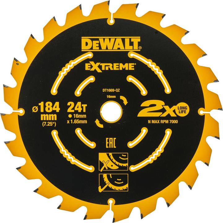 Produktbild DeWalt Handkreissägeblatt