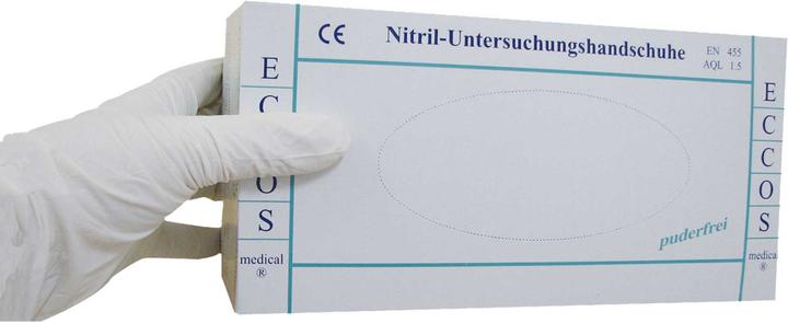 Produktbild Hygostar unisex Einmalhandschuhe SAFE PREMIUM weiss Grösse M 100 St. (M)