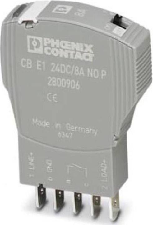Produktbild Phoenix Contact Circuit breaker CB E1 24DC/8A NO P