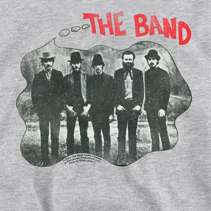 Produktbild The Band I Shall Be Released Kapuzenpullover meliert (128)