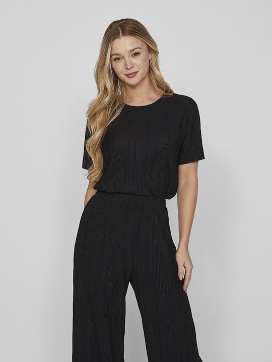 Actual product image Vila Ribbed top with short sleeves (XL)