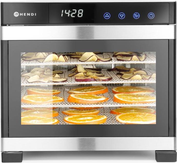 Hendi Dörrautomat Profi Line 6 Edelstahleinschüben 600W