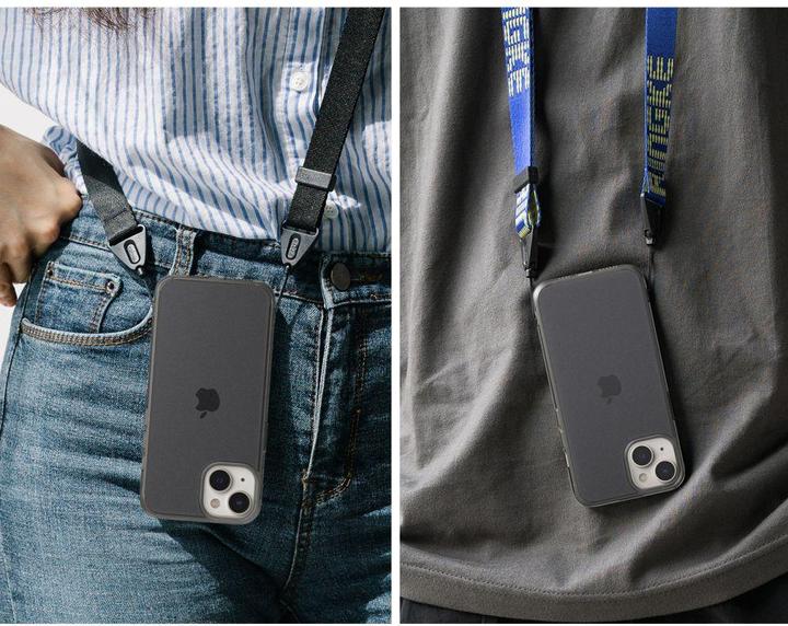 Image du produit Ringke Fusion Matte Case Coque iPhone 14 Plus avec cadre gel gris (Apple iPhone 14 Plus)