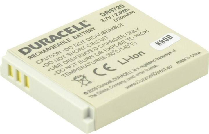 Actual product image Duracell Lithium-ion battery NB-6L, 700 mAh (Camera battery)