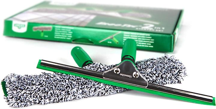 Unger Set per la pulizia dei vetri ErgoTec (2 pz.)