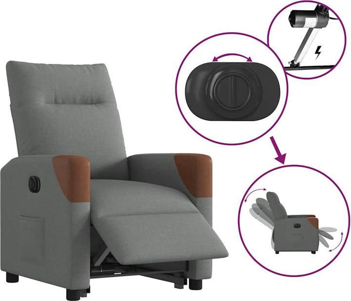 Actual product image vidaXL Relaxsessel mit Aufstehhilfe