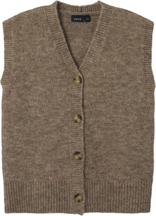 Actual product image Lmtd Relaxed fit knitted waistcoat (158)