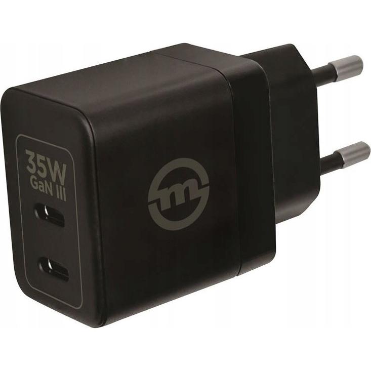 Mobile Origin 35W GaN III Super Charger Dual (35 W), USB Ladegerät, Schwarz