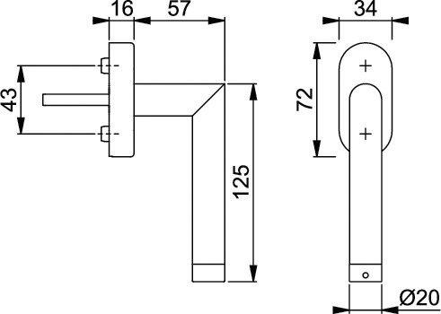 Produktbild Hoppe Amsterdam