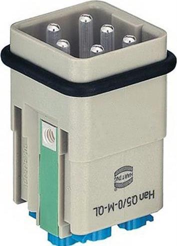 Harting 09 12 005 2633 Stiftindsats Han® Q 5 + PE Han-Quick Lock® 1 stk