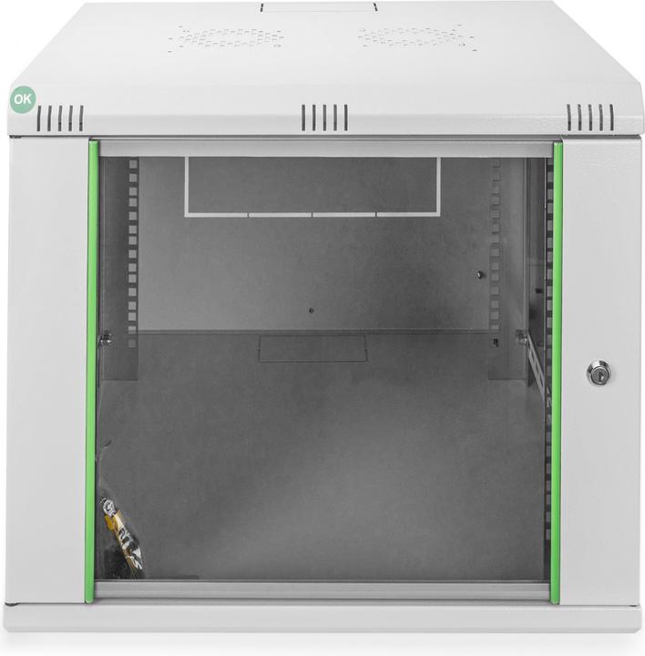 Immagine prodotto Digitus Alloggiamento a parete Serie Dynamic Basic - 600 x 450 mm (L x P) (9 HE, Rack da 19 pollici)