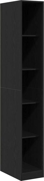 Produktbild vidaXL Kleiderschrank Schwarze Eiche - 30x50x200 cm, Aus Holzwerkstoff (30 x 50 x 200 cm)