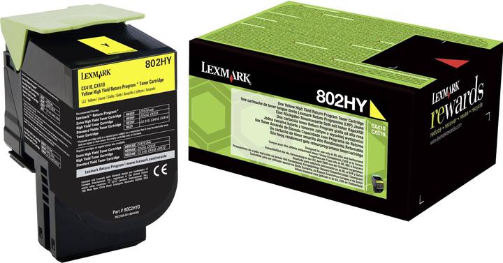 Image du produit Lexmark 80c2hy0 (Y)