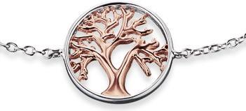 Actual product image Engelsrufer Bracelet tree of life (18 cm, 925 silver platinum-plated)