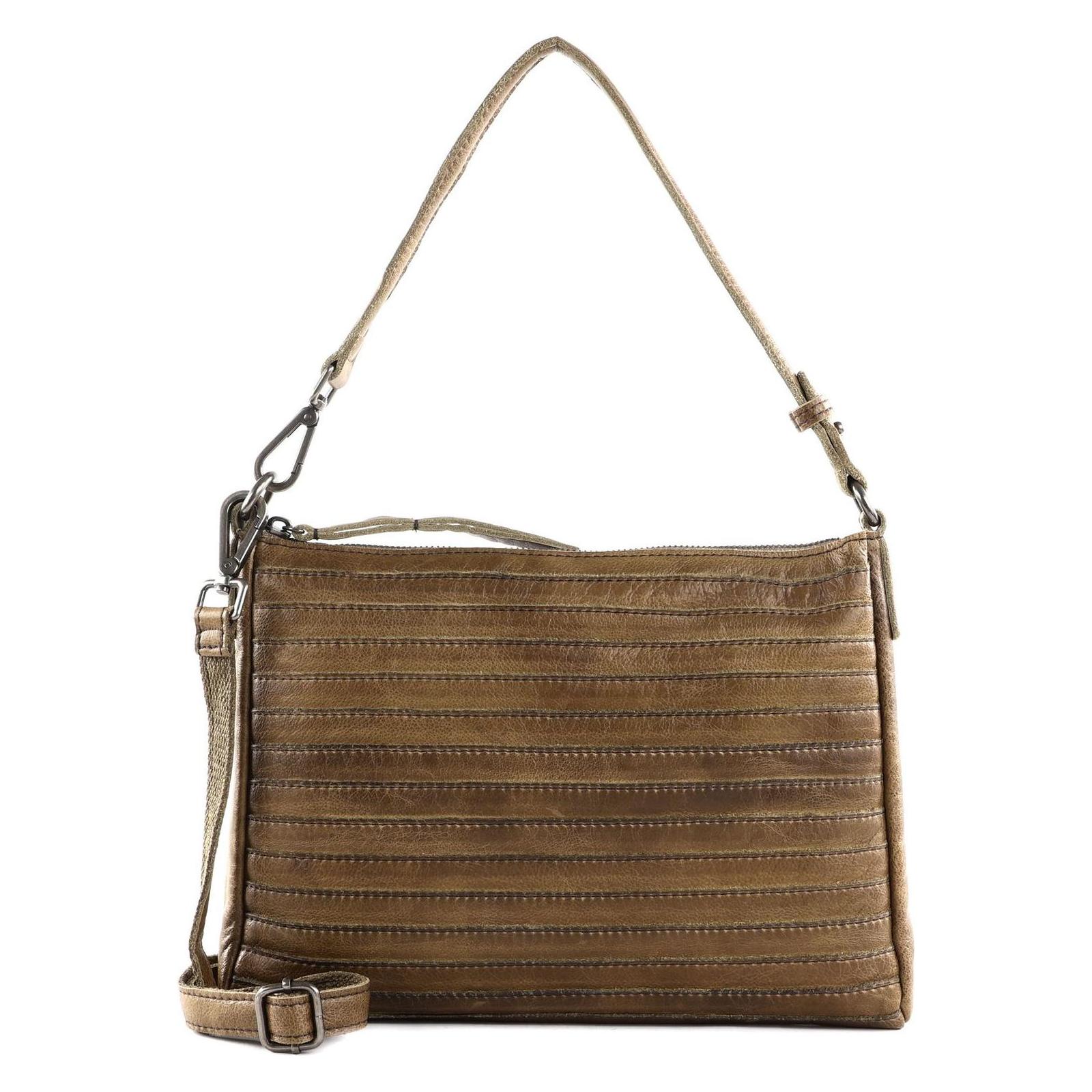FredsBruder, Damen, Handtasche, Layer Crossbag, Braun