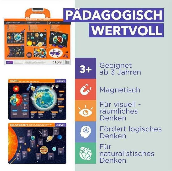 Produktbild mierEdu Magnet Pad - Sonnensystem (27 Teile)