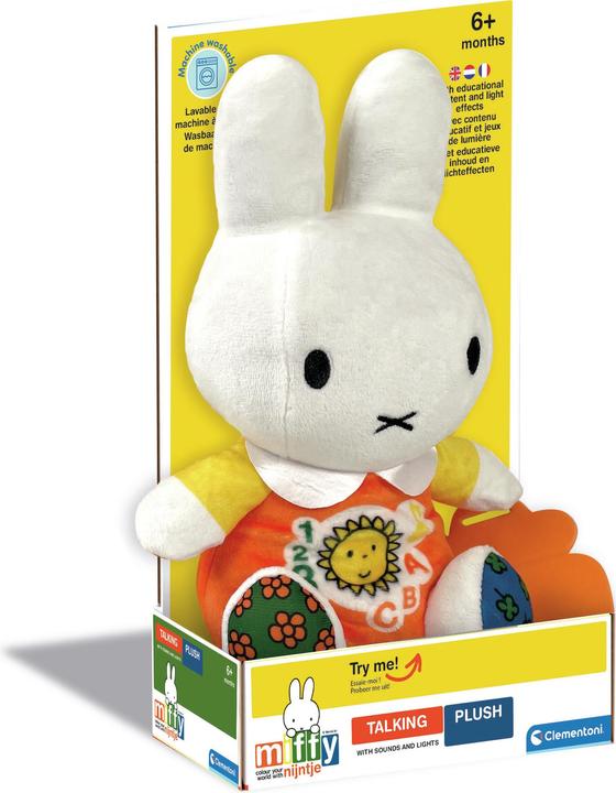 Productafbeelding Clementoni Nijntje Sprekende Knuffel (25 cm)