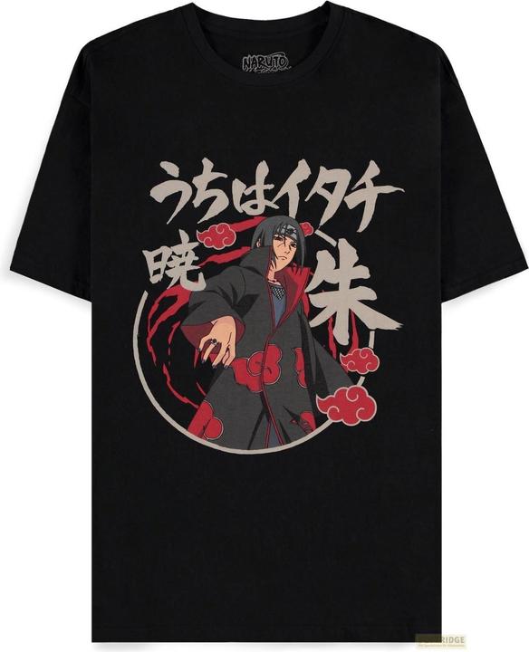 Actual product image Difuzed Naruto Shippuden T-Shirt Akatsuki Itachi Size M (M)