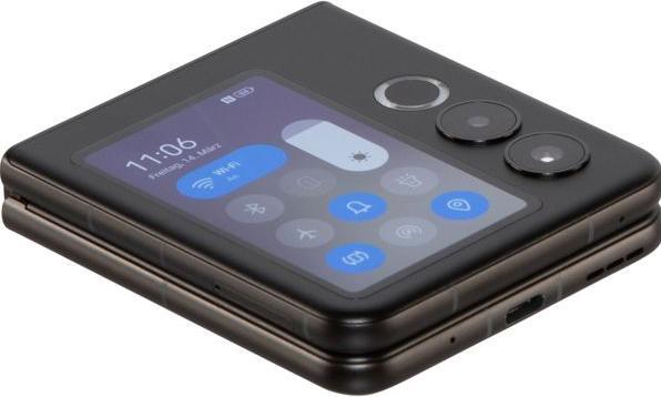 Immagine prodotto Nubia Flip 2 5G 8GB/256GB Schwarz (256 GB, Nero Notte, 6.90", Doppia SIM, 5G)