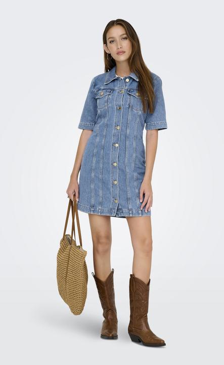 Image du produit Only ONLTHALIA Kurzes Kleid Jeanskleid (XL)