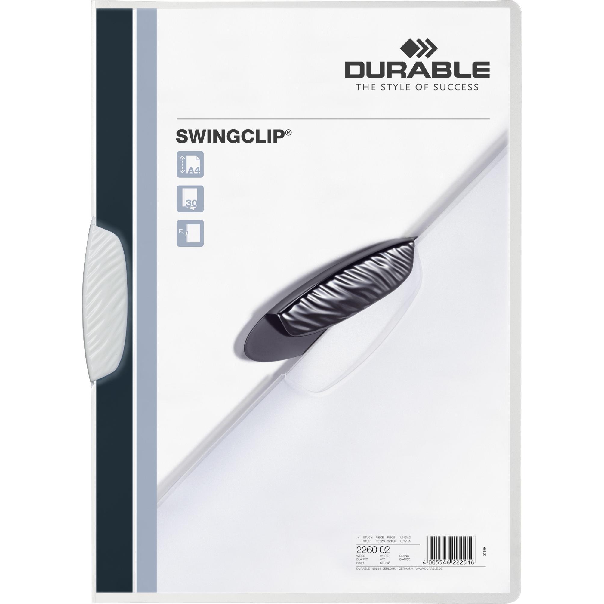 Durable, Mappe, Klemmhefter SWINGCLIP (A4, 1 x)
