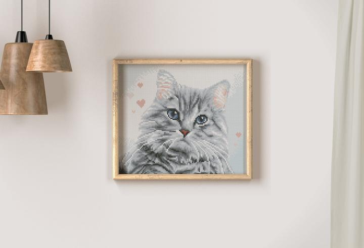 Produktbild Diamond Dotz Squares Katze Pricilla