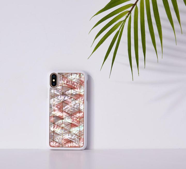 Actual product image Ikins SmartPhone case iPhone XS/S diamond white (Apple iPhone XS)