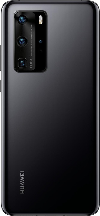Produktbild Huawei P40 Pro (256 GB, Black, 6.58", Hybrid Dual SIM + eSIM, 50 Mpx, 5G)