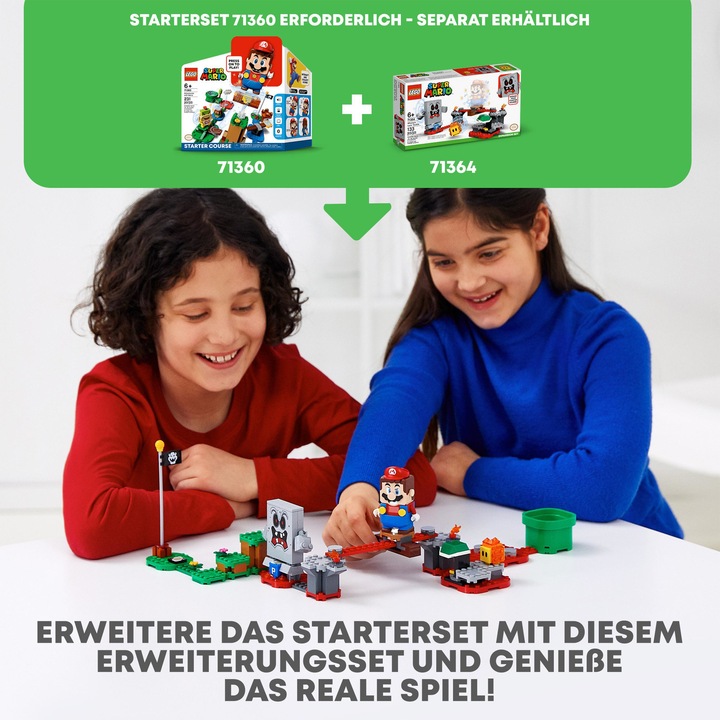 Actual product image LEGO Wummps Lava Annoyance Extension Set (71364, LEGO Super Mario)