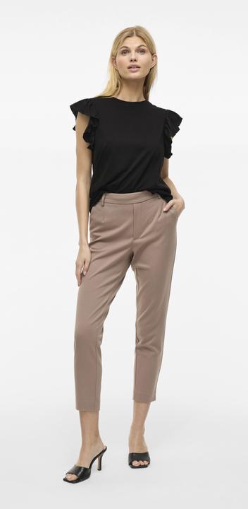 Immagine prodotto Vila VISUMMER Rundhals Oberteil mit angeschnittenen Ärmeln (M)