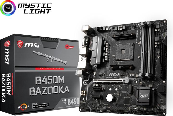 Produktbild MSI B450 Bazooka (AM4, AMD B450, mATX)