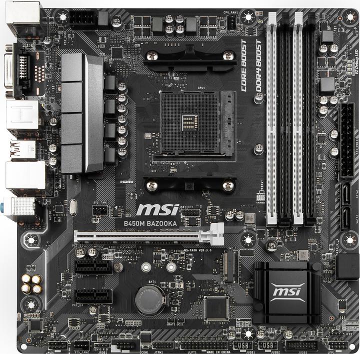 Produktbild MSI B450 Bazooka (AM4, AMD B450, mATX)