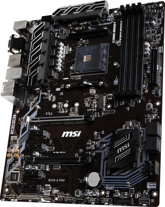 Produktbild MSI B450-A Pro (AM4, AMD B450, ATX)