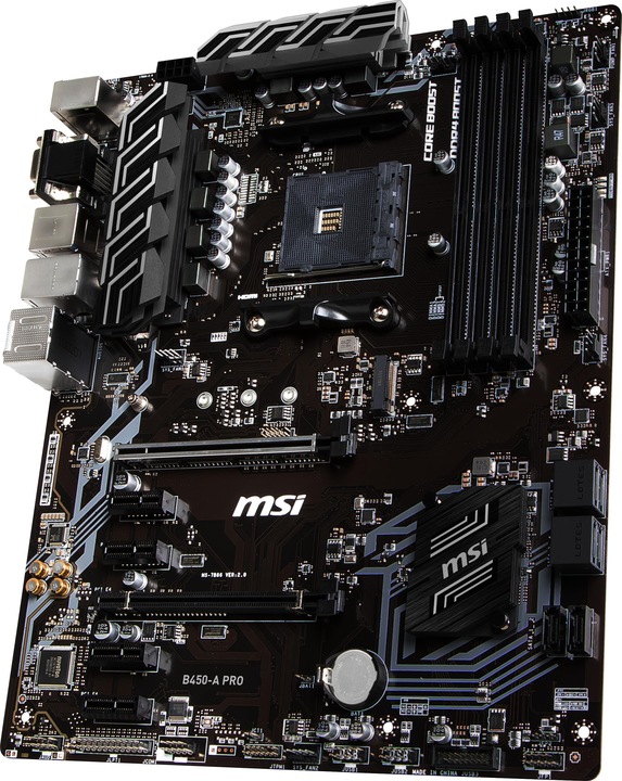 Produktbild MSI B450-A Pro (AM4, AMD B450, ATX)