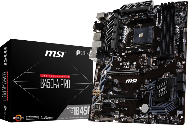 Produktbild MSI B450-A Pro (AM4, AMD B450, ATX)