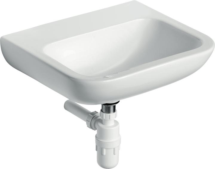 Produktbild Ideal Standard IDS Handwaschbecken CONTOUR 21 o HL und o ÜL 400mm weiss (365 mm, 400 mm)