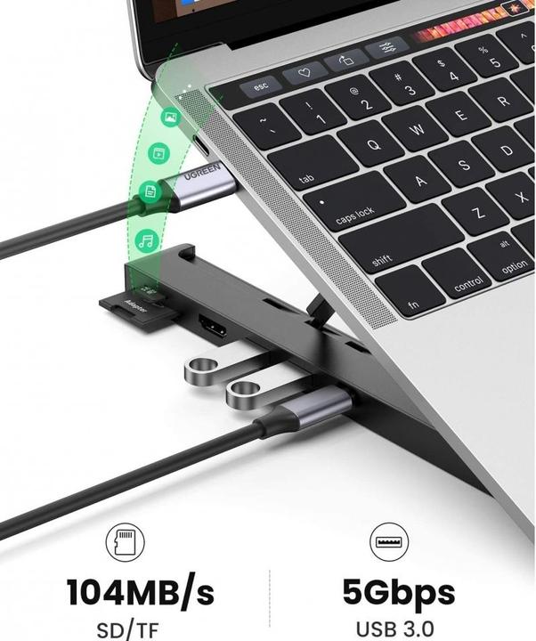 Immagine prodotto Ugreen X-Kit Docking Station (USB-C, 5 Porti)