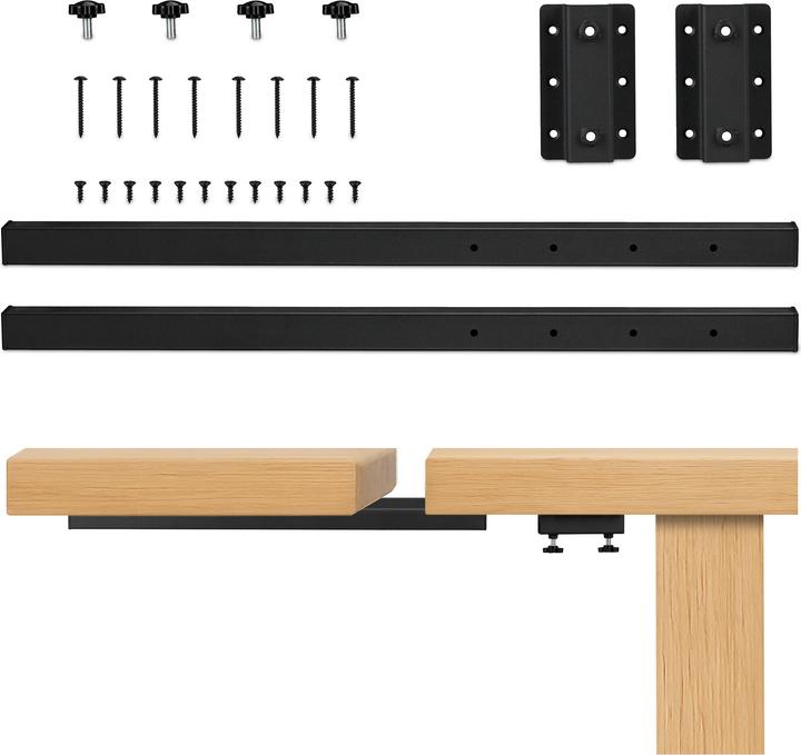 Produktbild Relaxdays Tischplattenverlängerung Metall 60 cm