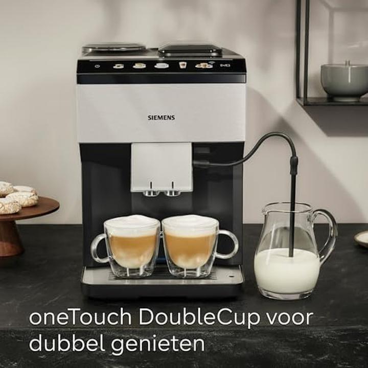 Productafbeelding Siemens EQ500 TP516RX3 - Volautomatische espressomachine - Classic Connect - RVS (TP516RX3)