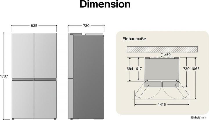 Immagine prodotto LG GMG861MBAE (508 l)
