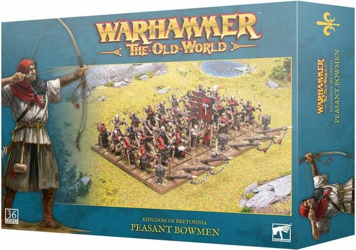 Actual product image Games Workshop Warhammer ToW - Kingdom of Bretonnia Paysans Archers (Plastic)