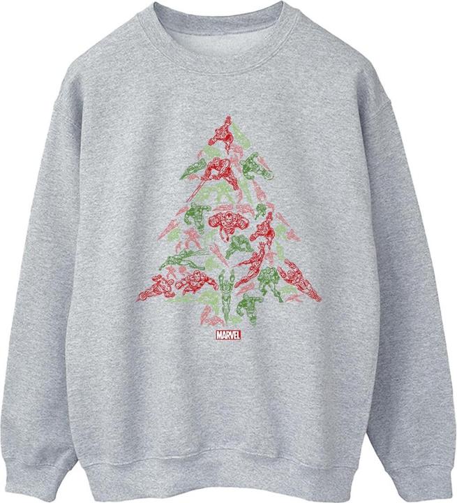 Immagine prodotto Avengers Christmas Tree Felpa Donna (S)