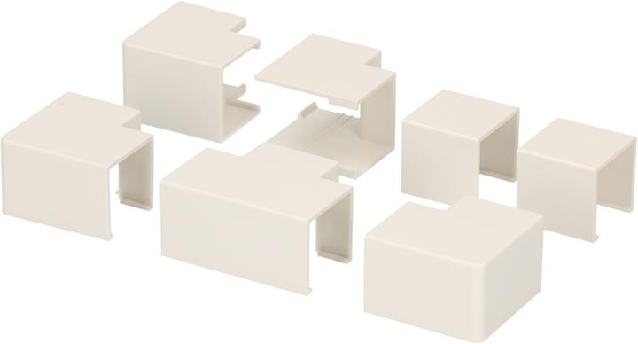 Actual product image Inofix Plasfix connectors 16x16mm assorted 7 pieces (Duct, 16 cm)