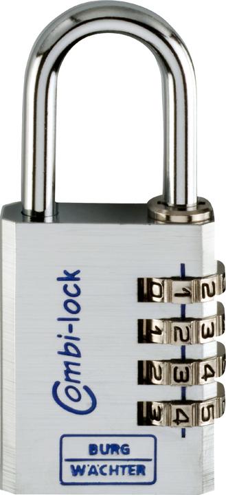 Burg Wächter Zahlenschlösser Combi 90 40 Chromo SB