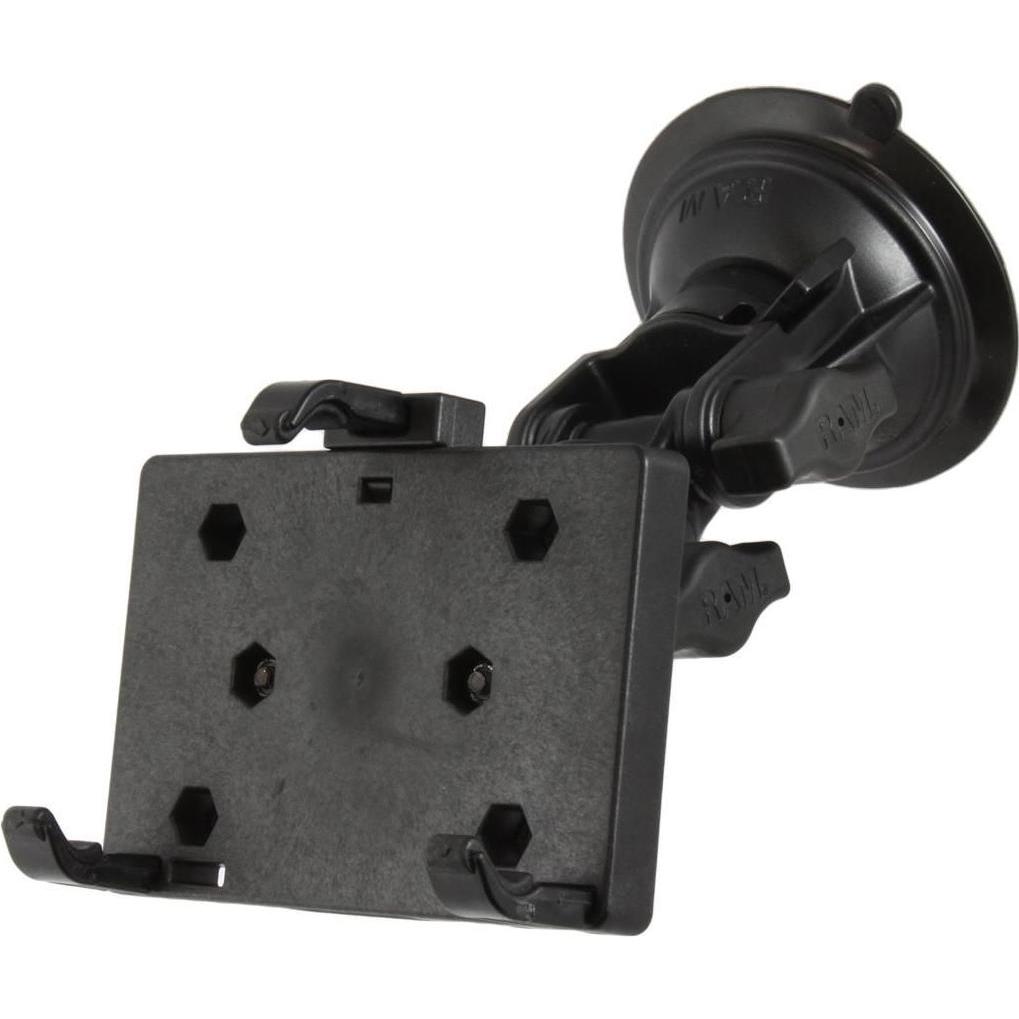 RAM Mounts RAM Pivot Suction Mnt, Smartphone Halterung, Schwarz
