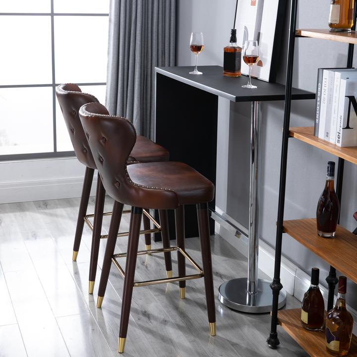 Actual product image Homcom Bar stool set of 2